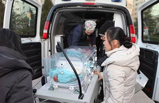 蓬溪县妇婴监护型护送